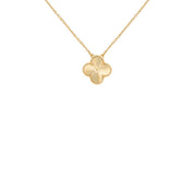 GOLD CLOVER NECKLACE