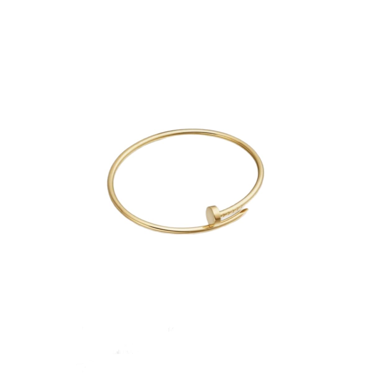 GOLD SLIM NAIL BRACELET