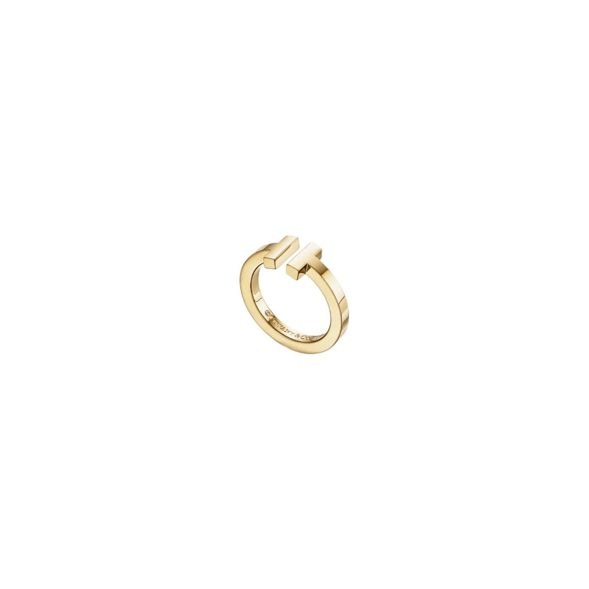 T GOLD RING