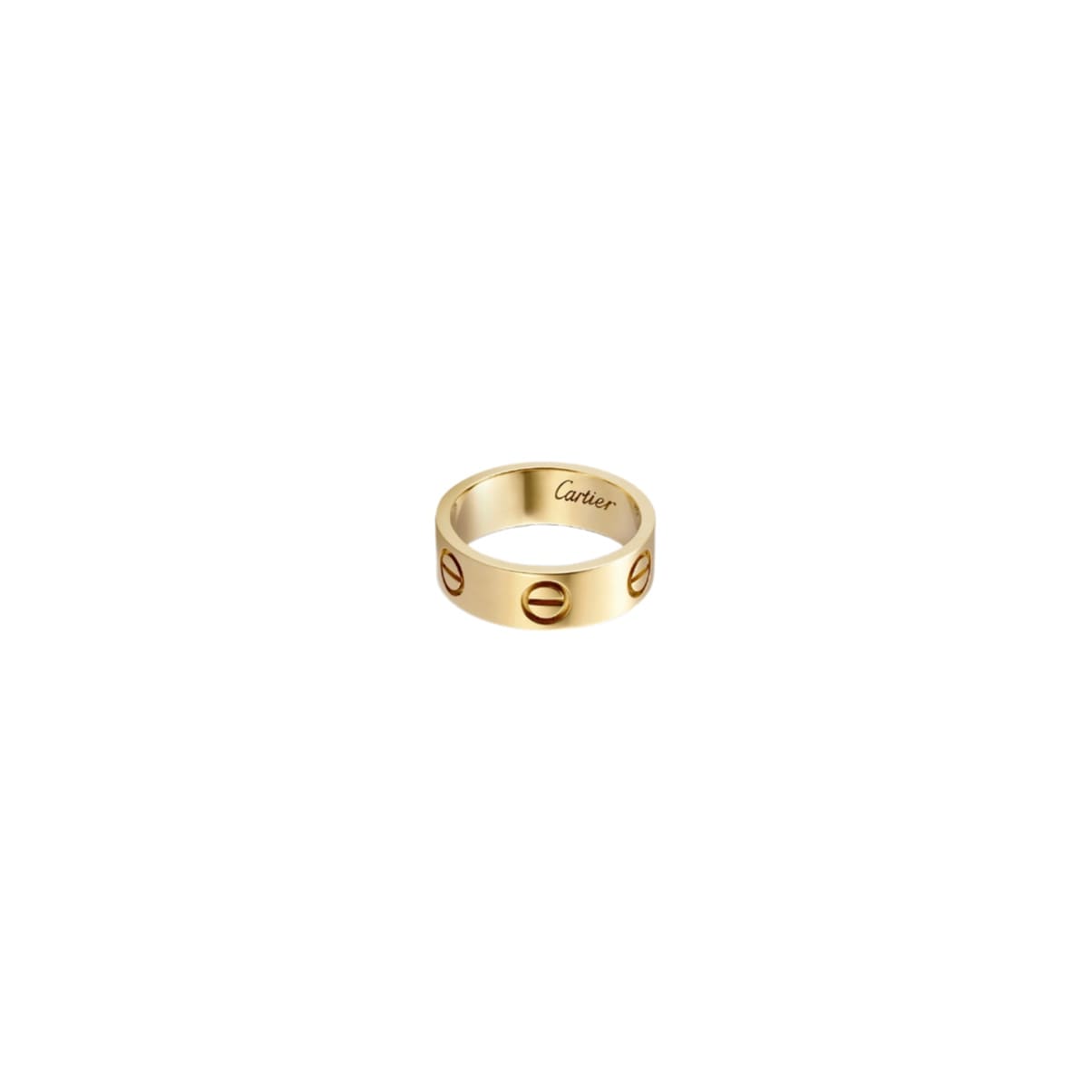 LOVE GOLD WIDE RING