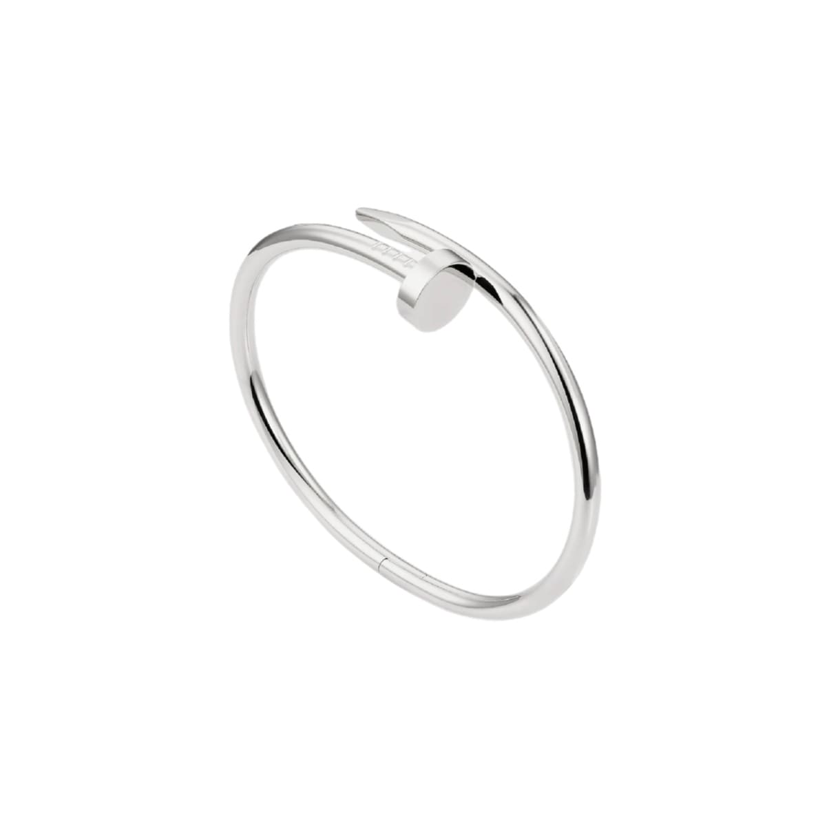 SILVER NAIL BRACELET